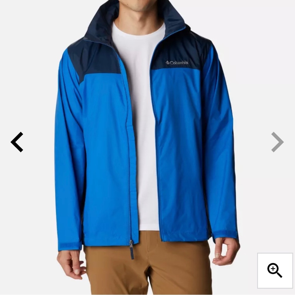 EUC Men's Columbia lightweight Rain jacket